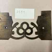 Hoole Spear and Club Stamp Die Template, Design 2599