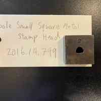 Hoole Small Square Metal Stamp Head
