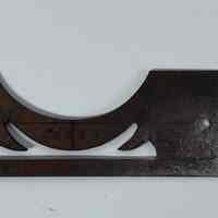 Hoole Vase Base Stamp Die Template, Design 1900