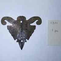 Hoole Floral Fan with Symmetrical Leaves Template, Design 1311