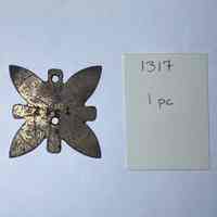 Hoole Cross with Four Leaves Template, Design 1317