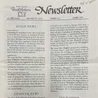 Guild of Book Workers Newsletter ; Number 114 , October 1997