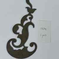 Hoole Leaves with Butterfly Template, Design 1504