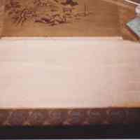 Photo of the bottom of a scroll