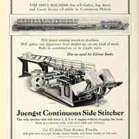 1921 American Assembling Juengst Collator and Stitcher