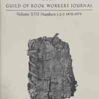 Guild of Book Workers Journal. Fall - Winter - Spring 1978-1979 ; v.17 no.1-2-3.