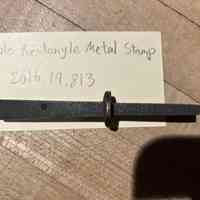Hoole Rectangle Metal Stamp