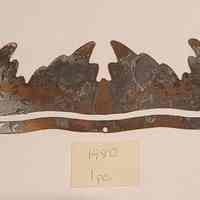 Hoole Clouds Trees Squiggles Wavy Line with Holes Stamp Die Template, Design 1980