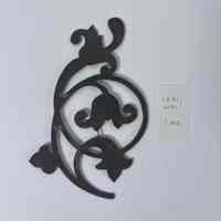 Hoole Two Tulips Curled into Oval Shape Template, Design 1371/1451
