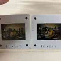 Patri at a sewing frame