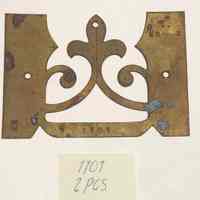Hoole Fleur de Lis Lattice Tempate, Design 1101
