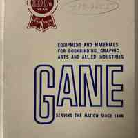 Equipment and Materials for Bookbinding, Graphic Arts, and Allied Industries, Catalog 776