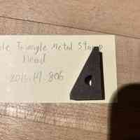 Hoole Triangle Metal Stamp Head