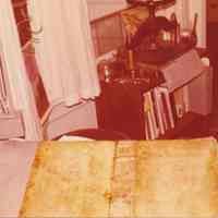 Photo of a book in a workshop