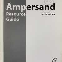 The Ampersand; Vol. 22, Nos. 1 & 2; Fall 2004/Winter 2005