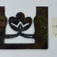 Hoole Detailed Flower on Stem Stamp Die Template, Design 1894