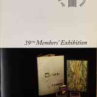 The Hand Bookbinders of California, 39th members exhibition, 2011 exhibition catalog