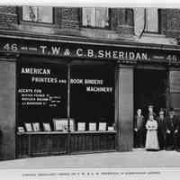 1899 TW & CB Sheridan London Office as seen in The Inland Printer V24