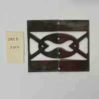 Hoole Oval and Rhombus Link Stamp Die Template, Design 2428