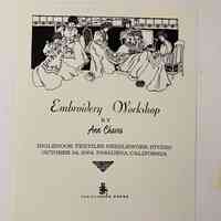 Embroidery Workshop / Ann Chaves