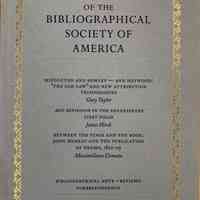 The papers of the Bibliographical Society of America. Vol. 96:2 : June 2002