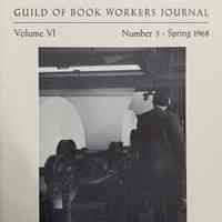 Guild of Book Workers Journal. Spring 1968; v.6 no.3. /