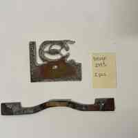 Hoole Split Hoof with Bracket Metal Stamp Die Template, Design 2085