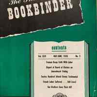 The International Bookbinder ; Vol. XLVI, No. 3 ; May-Jun 1945
