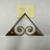 Hoole Spade in Triangle Stamp Die Template, Design 2556