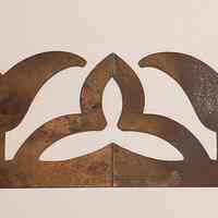 Hoole Trillium Lily Flower with Holes Stamp Die Template, Design 1956