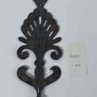 Hoole Fan Flower with Leaves Template, Design 1480
