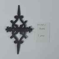 Hoole Flowers with Leaves and Sprigs Template, Design 1400/1435