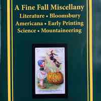 A fine fall miscellany : literature, Americana, early printing, science, mountaineering.