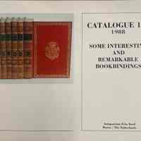 Some Interesting and Remarkable Bookbindings : Catalogue 154.