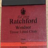 Ratchford Windsor Tissue Lined Cloth