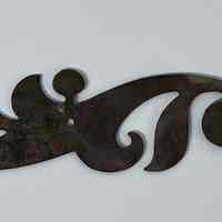 Hoole Leaves on Stem with Flowers and Buds Stamp Die Template, Design 1893