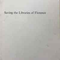 Saving the Libraries of Florence