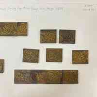 Hoole Curling Vine Metal Stamp Dies, Design 2204