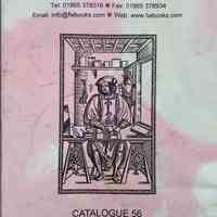 Frances Wakeman Books : Catalogue 56, The Book Arts
