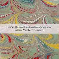 HBC45: The Hand Bookbinders of California annual members