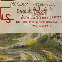 Swedish Papers (S) Series