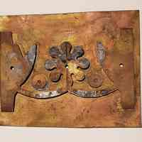 Hoole Daisy Swoop Circles with Holes Stamp Die Template, Design 1959.