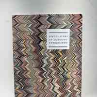Speculators In Elegant Typography / Alastair M. Johnston / Poltroon Press