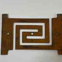 Hoole Greek Key Labyrinth Stamp Die Template, Design 2451
