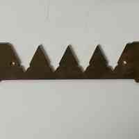 Hoole Spear Points Stamp Die Template, Design 2445
