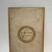 Book Cover / Venetian Life / William Dean Howells