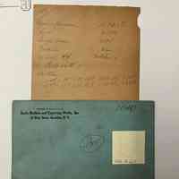 Hoole Empty Envelope and Notes on Design 1040