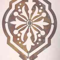 Hoole Lily Hexagon Mandala Template, Design 1244