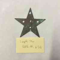 Hoole Simple Star Stamp Template