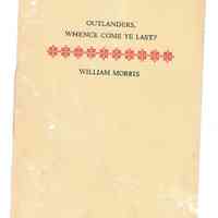 Outlanders, Whence Come Ye Last?